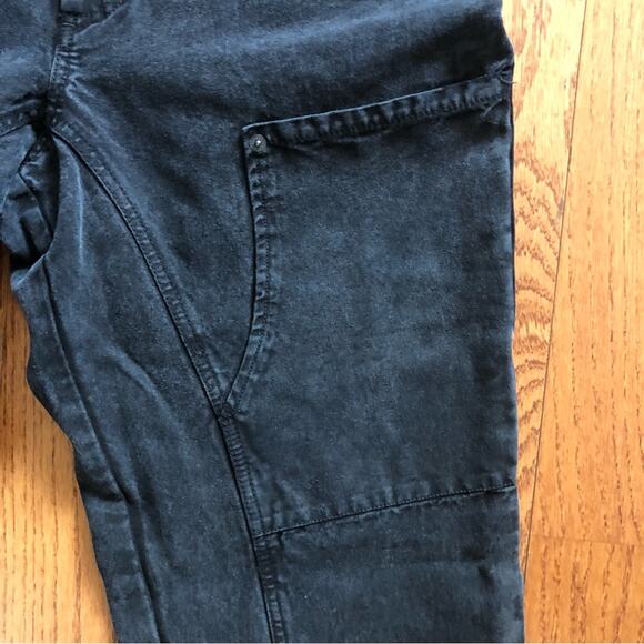 Free People We The Free Supersonic Slim Barrel Black Jeans Women’s Size 8 NWOT - Picture 8 of 14